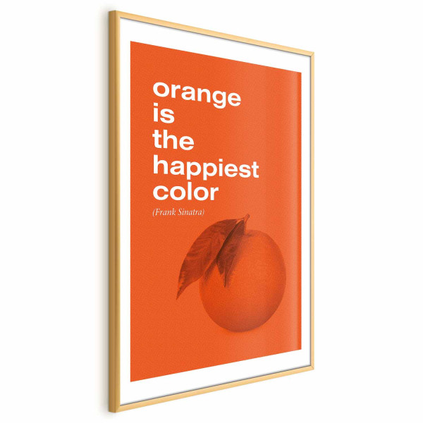 Plakat The Happiest Colour 21x30 cm 582113