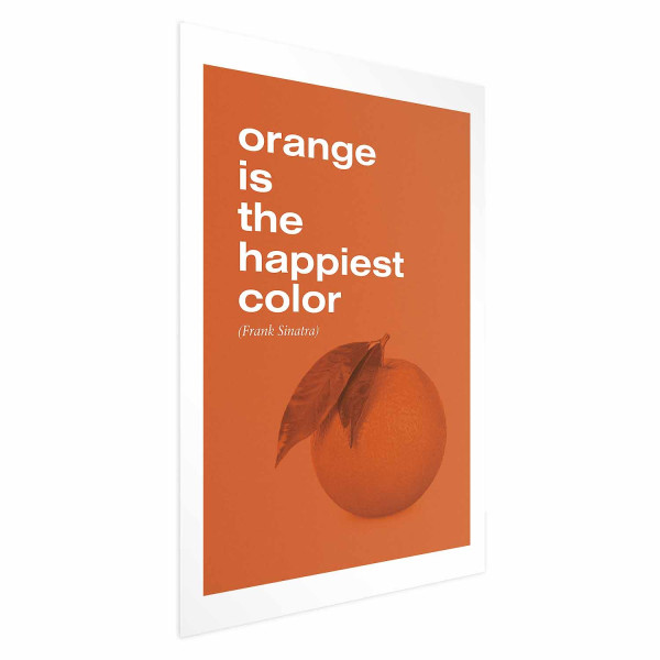 Plakat The Happiest Colour 29,7x42 cm 586848