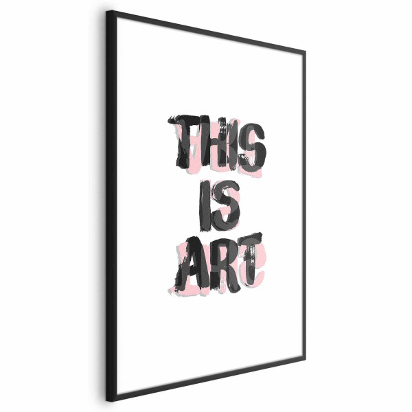 Plakat This Is Art 21x30 cm 579142