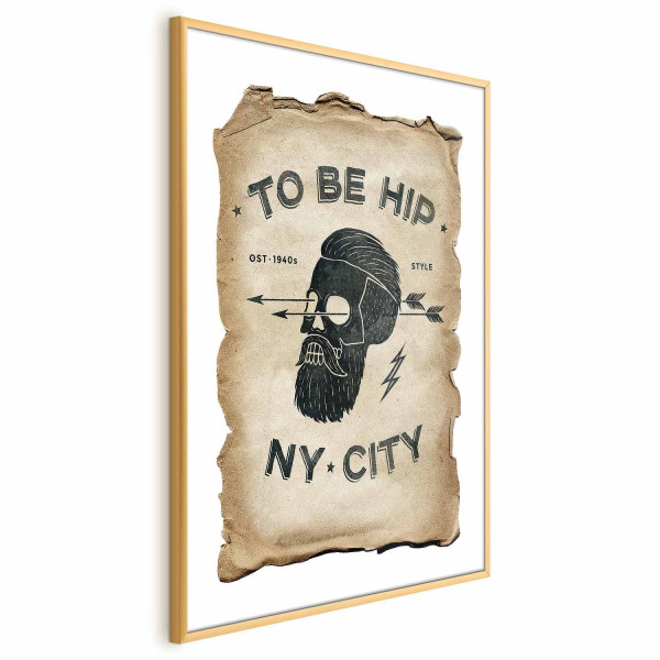 Plakat To be hip 29,7x42 cm 582420