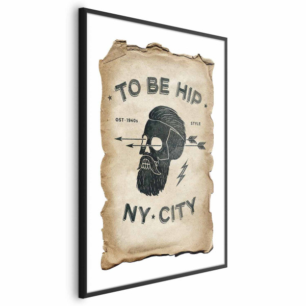 Plakat To be hip 40x60 cm 585884