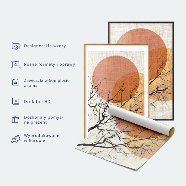 Plakat Tropikalna flora 21x30 cm 589534