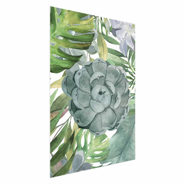 Plakat Tropikalna flora 60x90 cm 588469
