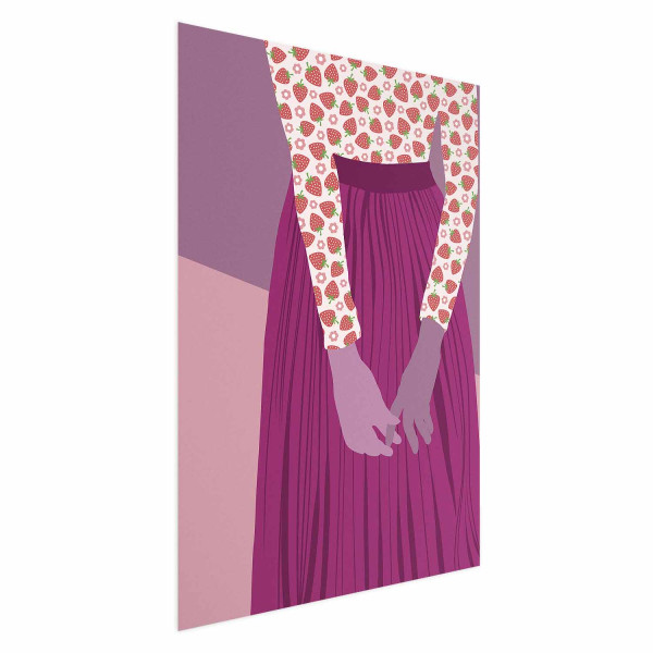 Plakat Truskawkowa pani 40x60 cm 582463