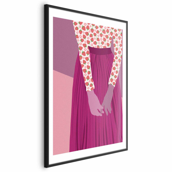 Plakat Truskawkowa pani 40x60 cm 579005