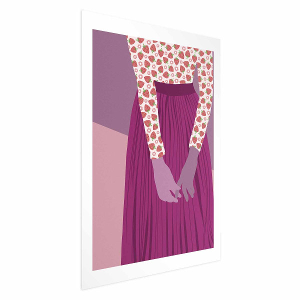 Plakat Truskawkowa pani 60x90 cm 580561