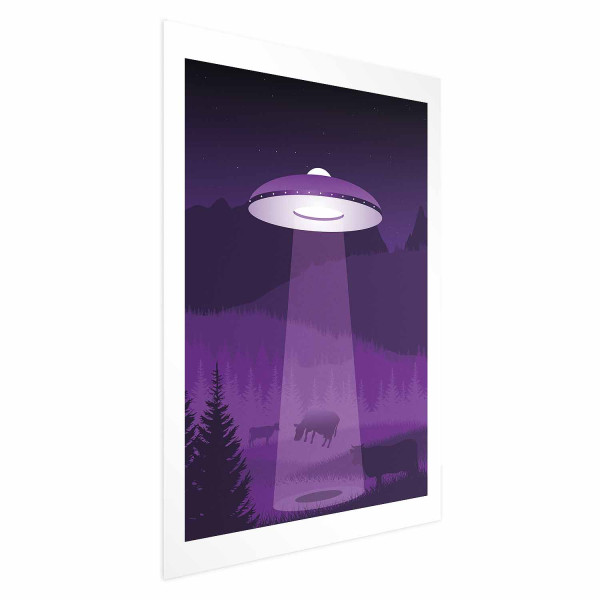 Plakat Ufo 21x30 cm 580129