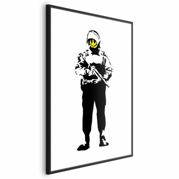Plakat Uśmiechnięty policjant 60x90 cm 582156