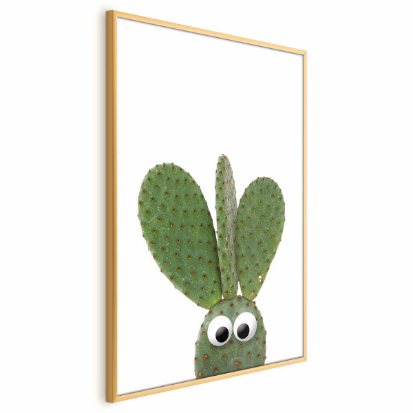 Plakat Uszaty kaktus 21x30 cm 580574