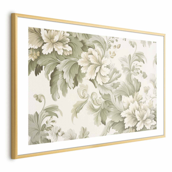 Plakat Vintage kwiaty 30x21 cm 581802