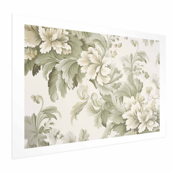 Plakat Vintage kwiaty 30x21 cm 585827