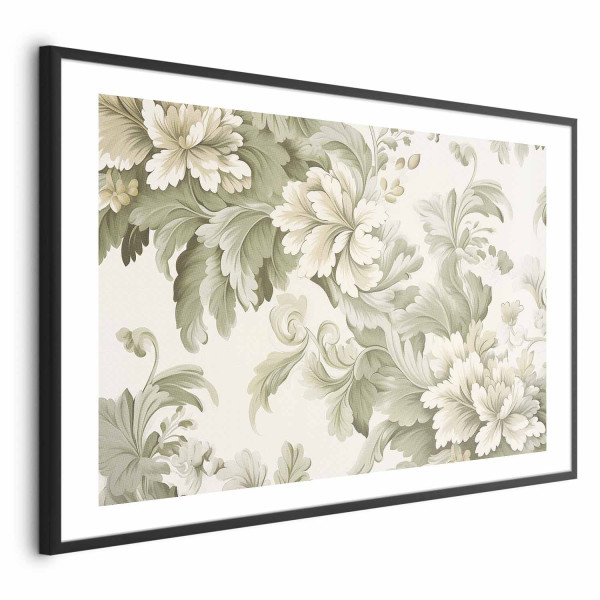 Plakat Vintage kwiaty 30x21 cm 588876