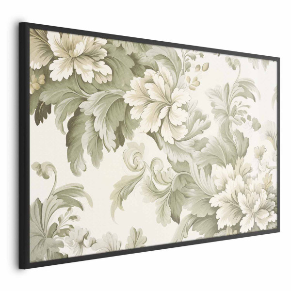 Plakat Vintage kwiaty 60x40 cm 580013