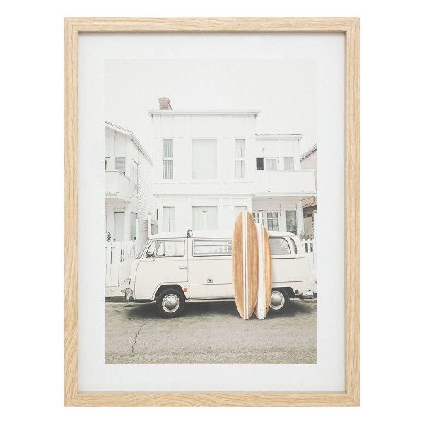 Plakat w ramie z retro samochodem VIVIEN, 30 x 40 cm 288910