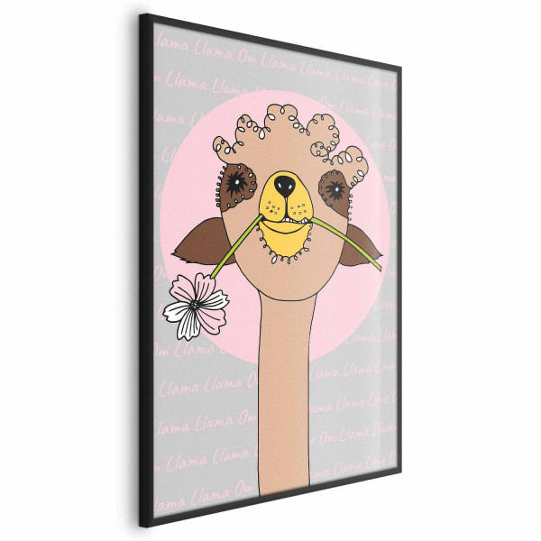 Plakat Wesoła lama 60x90 cm 580170