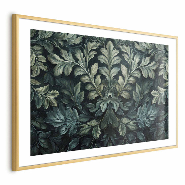 Plakat Wiktoriańskie liście 42x29,7 cm 581509