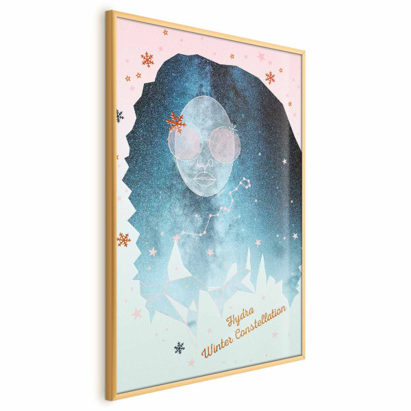 Plakat Winter Constellation 21x30 cm 588646