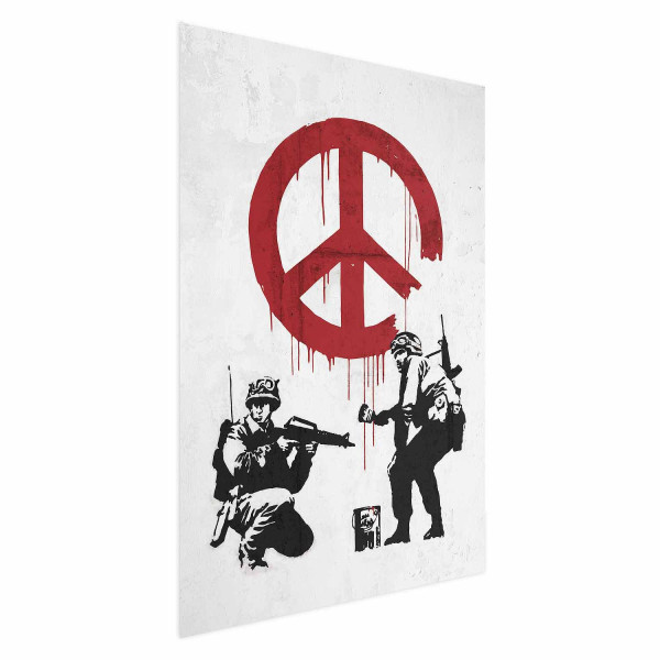 Plakat Wojna i pokój 21x30 cm 580549