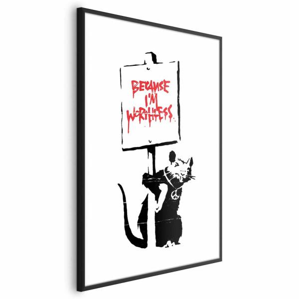 Plakat Worthless 21x30 cm 583110