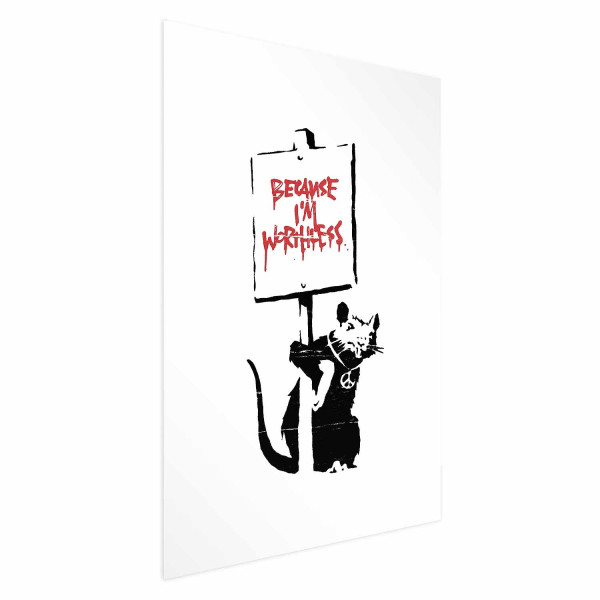 Plakat Worthless 60x90 cm 586555