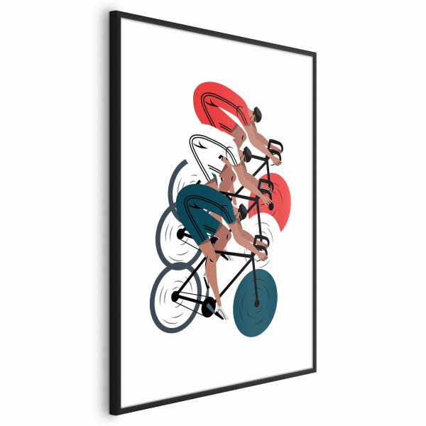 Plakat Wyścig kolarski 29,7x42 cm 590918