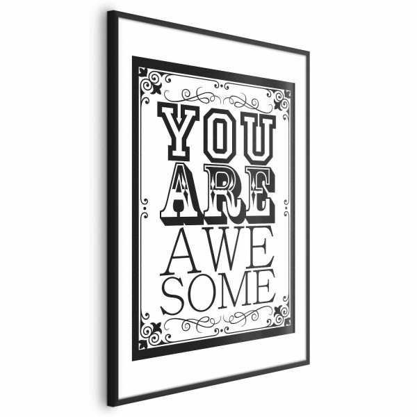 Plakat You are awesome 29,7x42 cm 590258