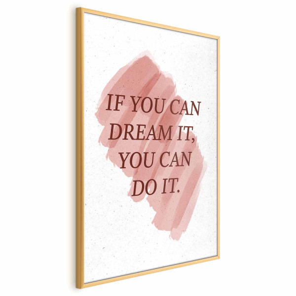 Plakat You Can Do It 29,7x42 cm 582899