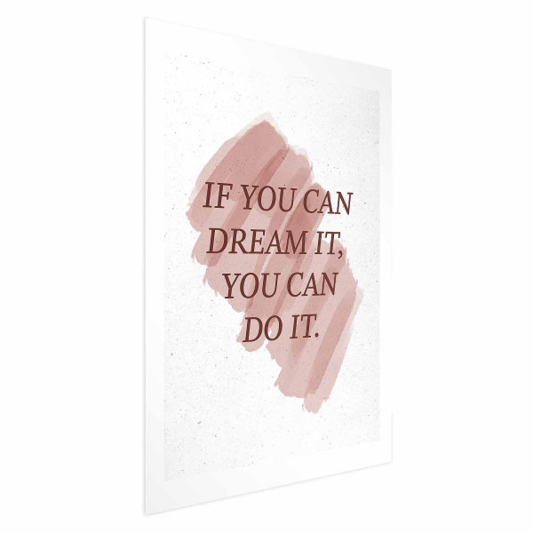 Plakat You Can Do It 29,7x42 cm 586199