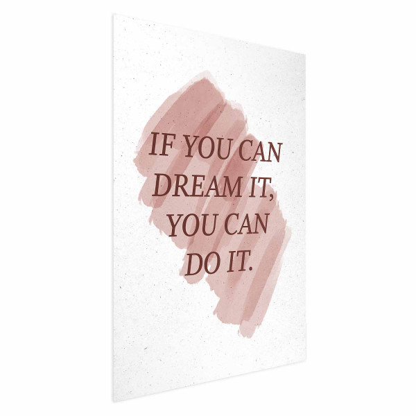 Plakat You Can Do It 60x90 cm 588984