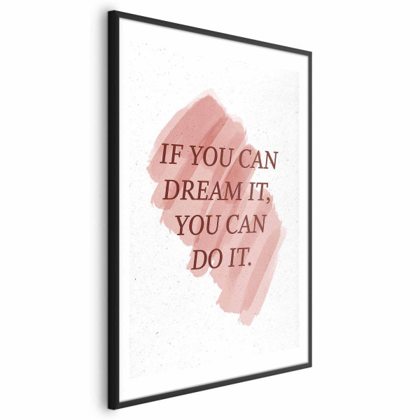 Plakat You Can Do It 60x90 cm 591321