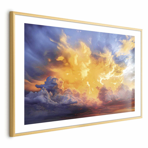 Plakat Zachód słońca 60x40 cm 589171