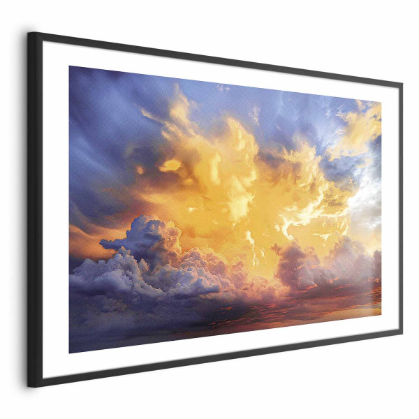 Plakat Zachód słońca 90x60 cm 591382