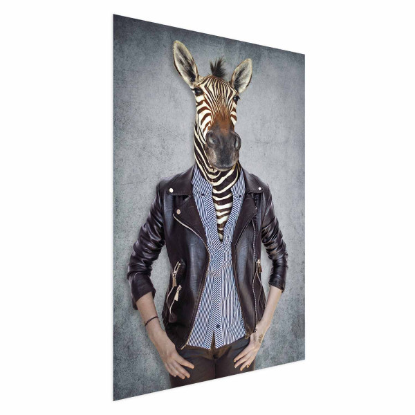 Plakat Zebra Ewa 29,7x42 cm 577493