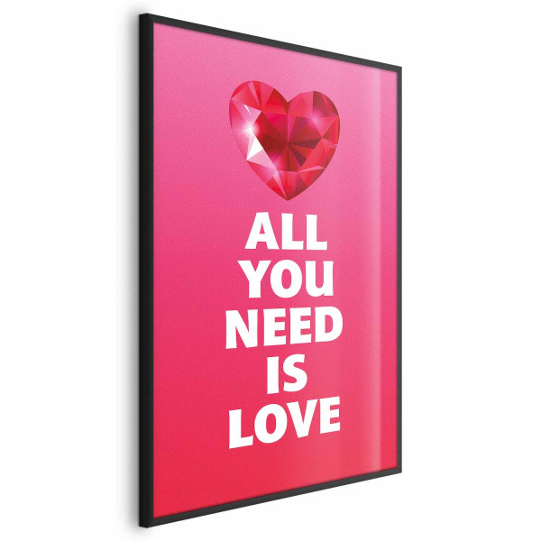 Plakat Zjawiskowe serce 40x60 cm 581056