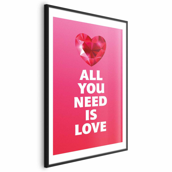 Plakat Zjawiskowe serce 40x60 cm 583572