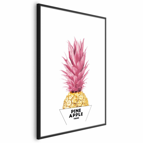 Plakat Złoty ananas 21x30 cm 578377