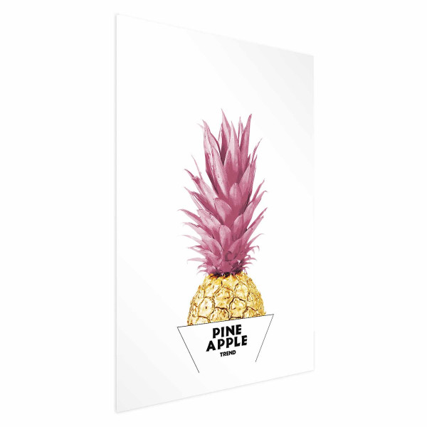 Plakat Złoty ananas 29,7x42 cm 586139