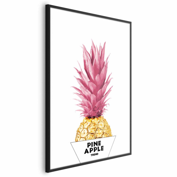 Plakat Złoty ananas 29,7x42 cm 588619