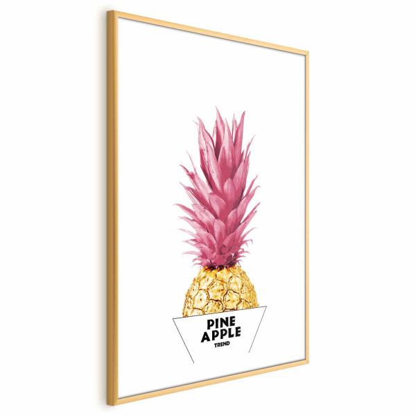 Plakat Złoty ananas 40x60 cm 582361