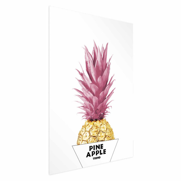 Plakat Złoty ananas 40x60 cm 584168