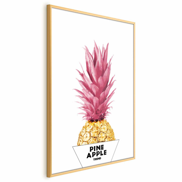 Plakat Złoty ananas 60x90 cm 748492