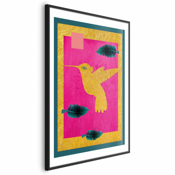 Plakat Złoty koliber 40x60 cm 577822