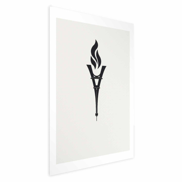 Plakat Znicz olimpijski 40x60 cm 583608