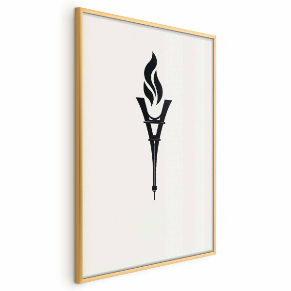 Plakat Znicz olimpijski 40x60 cm 590336