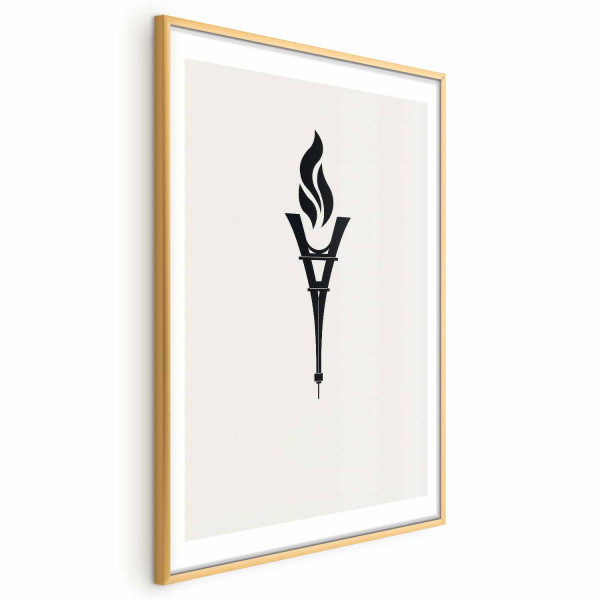 Plakat Znicz olimpijski 60x90 cm 587078