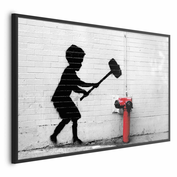Plakat Zniszczyć hydrant 42x29,7 cm 585866