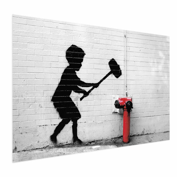Plakat Zniszczyć hydrant 60x40 cm 589072