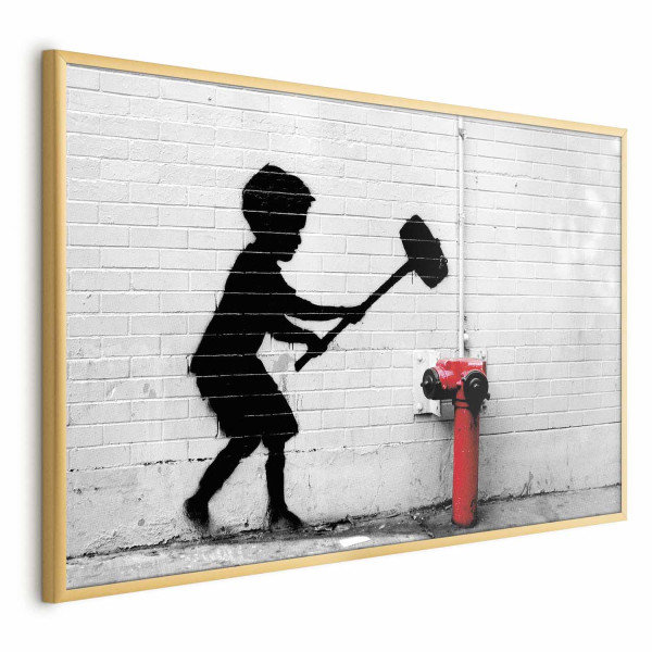Plakat Zniszczyć hydrant 90x60 cm 584137