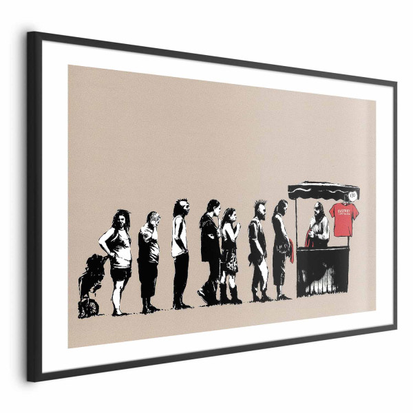 Plakat Zniszczyć kapitalizm 60x40 cm 578082