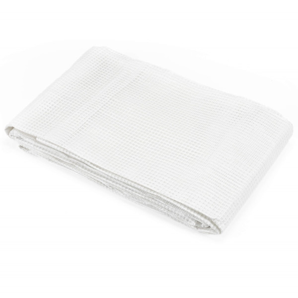 Plandeka 100g/m2 3x5m gruba płachta zabezpieczająca, ochronna biała 760211
